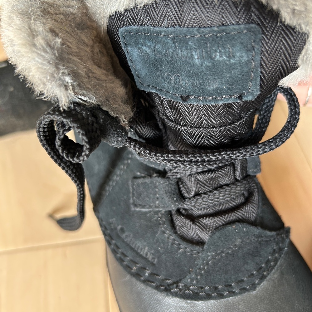 Columbia Shorty Boots Omni Technology & Grip Faux Fur 200g, Size 7 - Picture 9 of 14